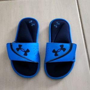 Under armour slides sandals boys